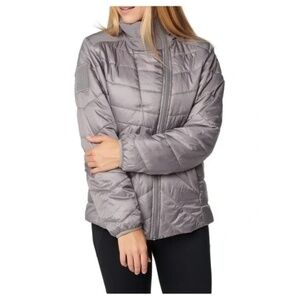 5.11 Tactical Women’s Peninsula Puffer Zip-Up Jacket - Grey - Size M